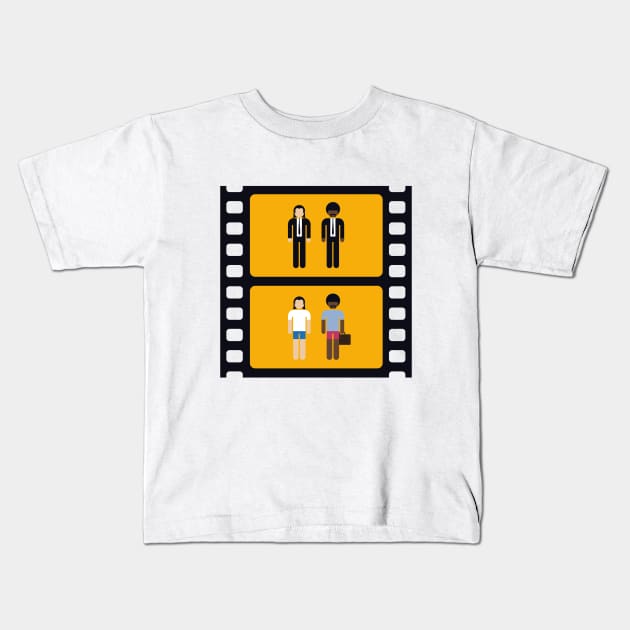 Pulp Fiction Kids T-Shirt by viktorhertz